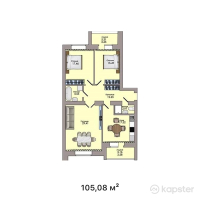 ЖК Lumiere — 3-ком 105,1 м² (от 45 184 400 тг)