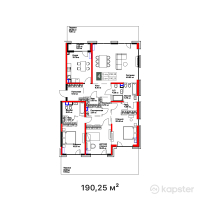 ЖК El Monte — 4-ком 190,3 м² (от 298 692 500 тг)