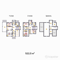 КГ Tumar Grand Village — 5-ком 522,5 м² (от 433 675 000 тг)