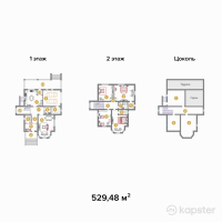 КГ Tumar Grand Village — 5-ком 529,5 м² (от 439 468 400 тг)