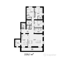 ЖК Florence — 5-ком 229,1 м² (от 229 100 000 тг)