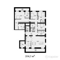 ЖК Florence — 5-ком 314,1 м² (от 314 100 000 тг)