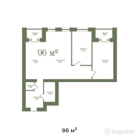 ЖК Life Garden — 3-ком 96 м² (от 67 200 000 тг)