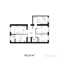 ЖК Dariya — 4-ком 93,2 м² (от 40 088 900 тг)