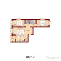 ЖК Megapolis — 3-ком 118,2 м² (null)