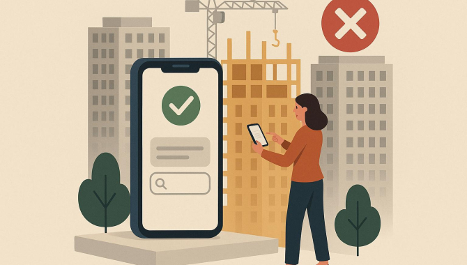 Как проверить законность новостройки через eGov Mobile