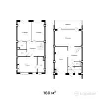 ЖК AQSAI RESORT — 5-ком 168 м² (от 67 536 000 тг)