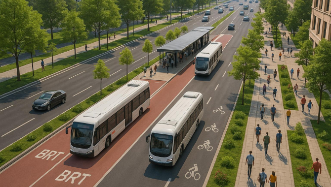 BRT на Райымбека в Алматы, этапы и планы реализации