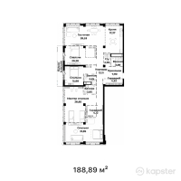 ЖК Grace Garden — 5-ком 188,9 м² (от 188 890 000 тг)