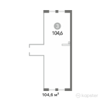 ЖК Дом на Муратбаева — 3-ком 104,6 м² (от 60 123 400 тг)