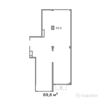 ЖК Jeti Qazyna — 3-ком 89,8 м² (от 40 894 920 тг)