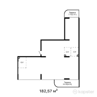 ЖК Tanir — 3-ком 182,6 м² (от 438 168 000 тг)