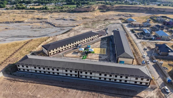 В Аксукенте сданы первые квартиры в новом арендном доме