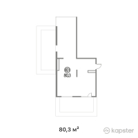 ЖК Alan Tau — 3-ком 80,3 м² (от 68 255 000 тг)