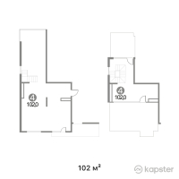 ЖК Alan Tau — 4-ком 102 м² (от 86 700 000 тг)