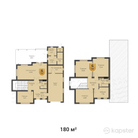 КГ Burabay Grand Village — 5-ком 180 м² (от 68 000 000 тг)
