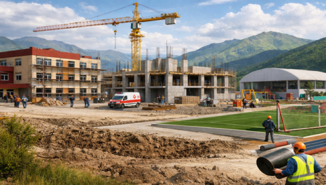 В Восточно-Казахстанской области завершается строительство 21 объекта социальной инфраструктуры