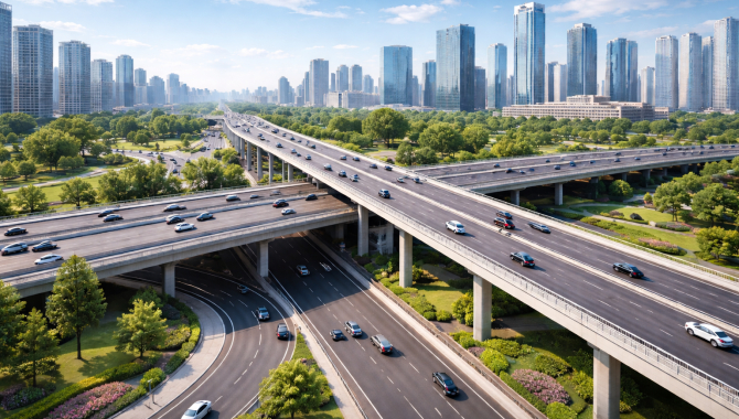 В столице запланировано строительство новых двухуровневых развязок