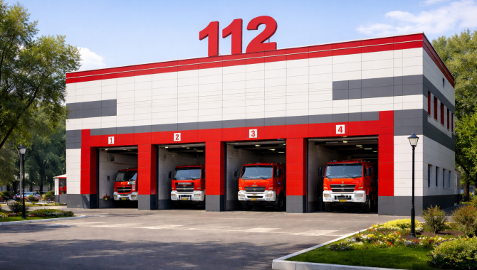 В Алматы обновили здание пожарной части