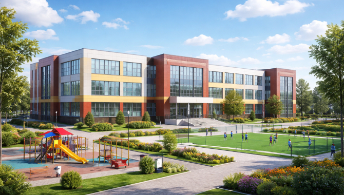 Масштабное строительство 90 школ стартовало в Казахстане