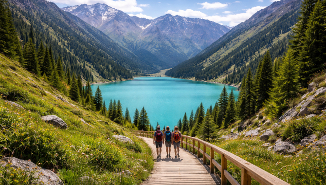 К Большому Алматинскому озеру построят современную туристическую тропу