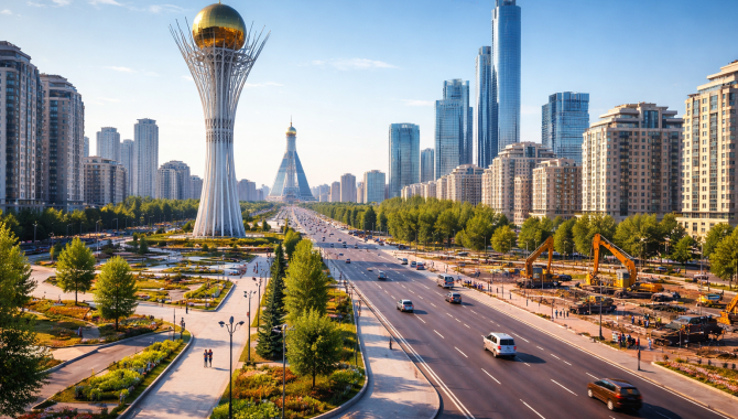 Астана усиливает развитие инфраструктуры и запускает новые проекты