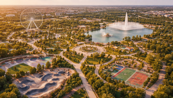 В Кызылорде обновили один из крупнейших городских парков