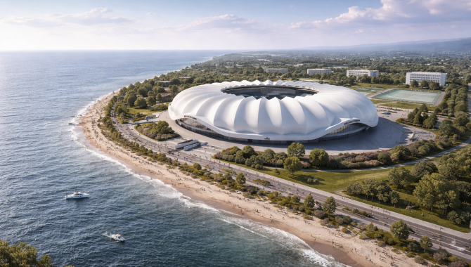 Новый стадион в Актау получил одобрение УЕФА