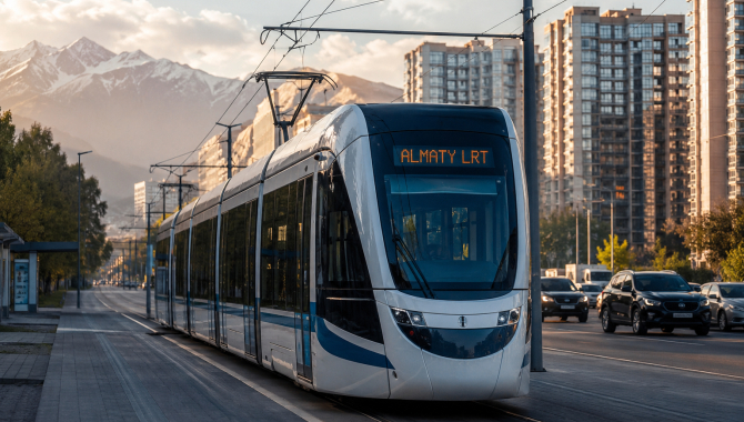 В Алматы стартовала реализация проекта LRT