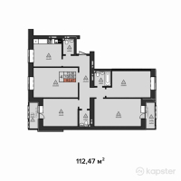 ЖК Anisa — 4-ком 112,5 м² (от 43 975 770 тг)