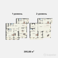 ЖК Khanzada — 5-ком 395,9 м² (от 186 063 600 тг)