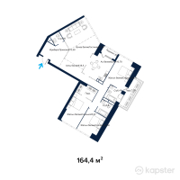 ЖК Orion 2 — 4-ком 164,4 м² (null)