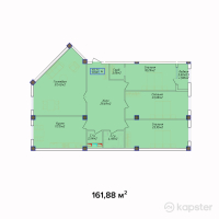 ЖК Golden Park — 4-ком 161,9 м² (от 51 801 600 тг)