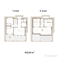 КГ Rixos Golf&Villas Aktau — 5-ком 400 м² (от 437 000 000 тг)