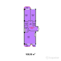 ЖК White House Residence — 3-ком 108,2 м² (от 41 108 500 тг)