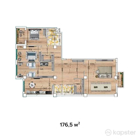 ЖК Магнат — 4-ком 176,5 м² (от 51 185 000 тг)