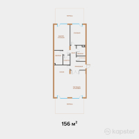 ЖК Exclusive Юбилейный — 3-ком 156 м² (от 280 800 000 тг)