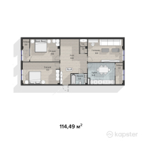 ЖК Family Home — 3-ком 114,5 м² (от 24 042 900 тг)