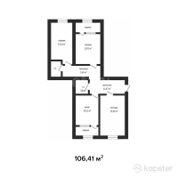 ЖК Rayan — 3-ком 106,4 м² (от 29 262 750 тг)