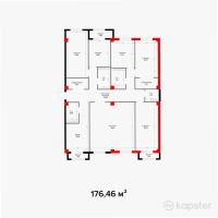 ЖК Renesans — 5-ком 176,5 м² (от 70 584 000 тг)