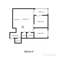 ЖК Панорама парк — 2-ком 103,7 м² (от 37 339 200 тг)