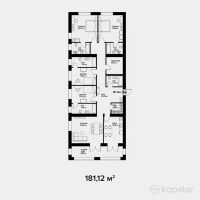 ЖК Florence — 5-ком 181,1 м² (от 181 120 000 тг)