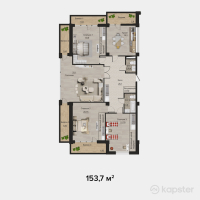 КД Lancashire — 4-ком 153,7 м² (null)